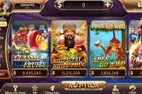 Slot game và bắn cá 777king