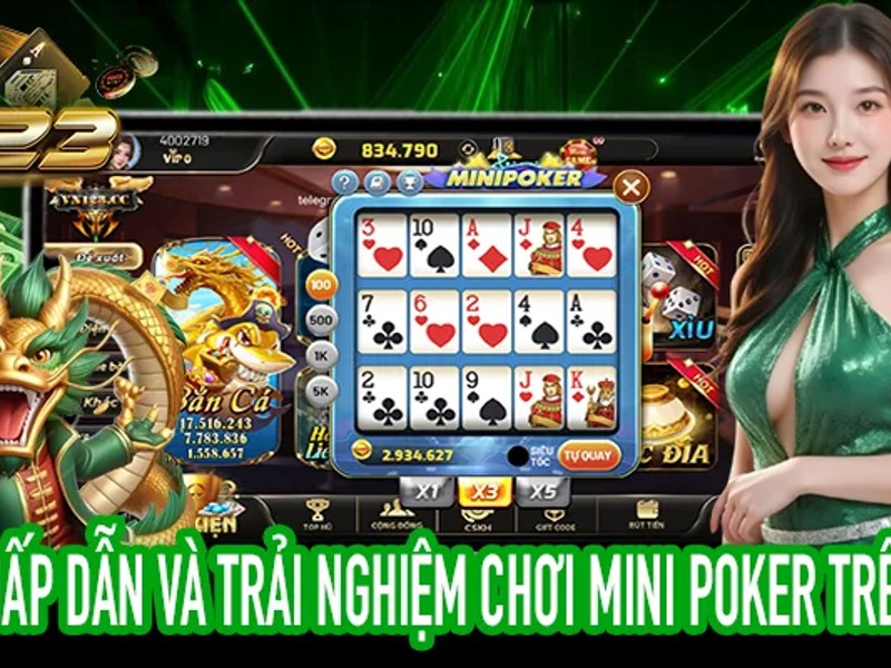 Trò chơi người chia bài trực tiếp tại 777king casino
